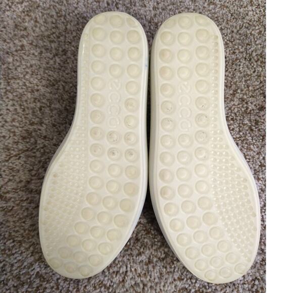 Ecco Soft 7 Slip-On Sneakers Metallic Leather Women’s 40 US 9–9.5 - Picture 8 of 9